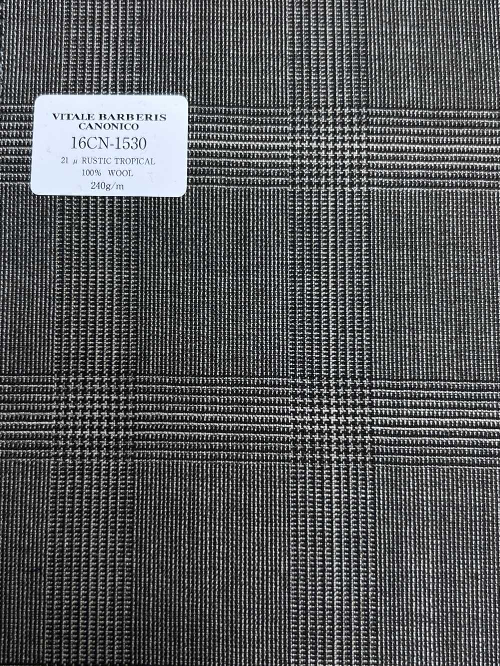 16CN1530 26SS VBC Vitale Barberis Canonico 21 μ RÚSTICO TROPICAL[Textil] CANÓNICO