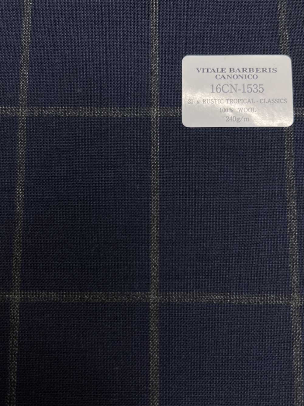 16CN1535 26SS VBC Vitale Barberis Canonico 21 μ RÚSTICO TROPICAL[Textil] CANÓNICO