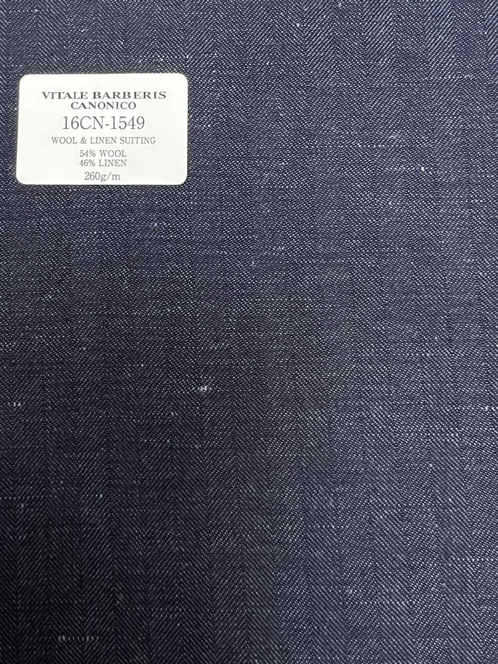16CN1549 26SS VBC Vitale Barberis Canonico Traje De Lana Y Lino[Textil] CANÓNICO
