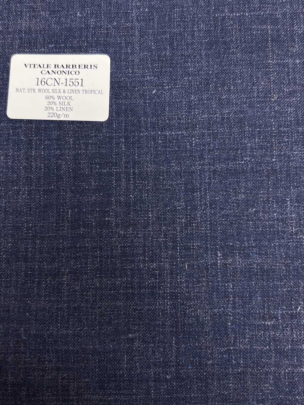 16CN1551 26SS VBC Vitale Barberis Canonico "SUPERSONIC" LANA ELÁSTICA NATURAL SEDA Y LINO TROPICAL[Textil] CANÓNICO