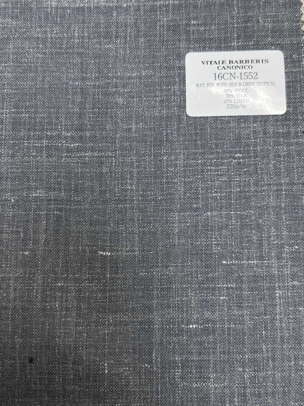 16CN1552 26SS VBC Vitale Barberis Canonico "SUPERSONIC" LANA ELÁSTICA NATURAL SEDA Y LINO TROPICAL[Textil] CANÓNICO