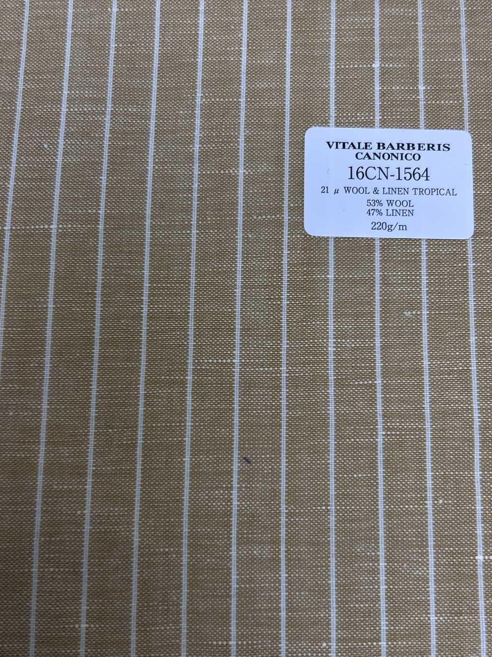 16CN1564 26SS VBC Vitale Barberis Canonico 21 μ LANA Y LINO TROPICAL[Textil] CANÓNICO
