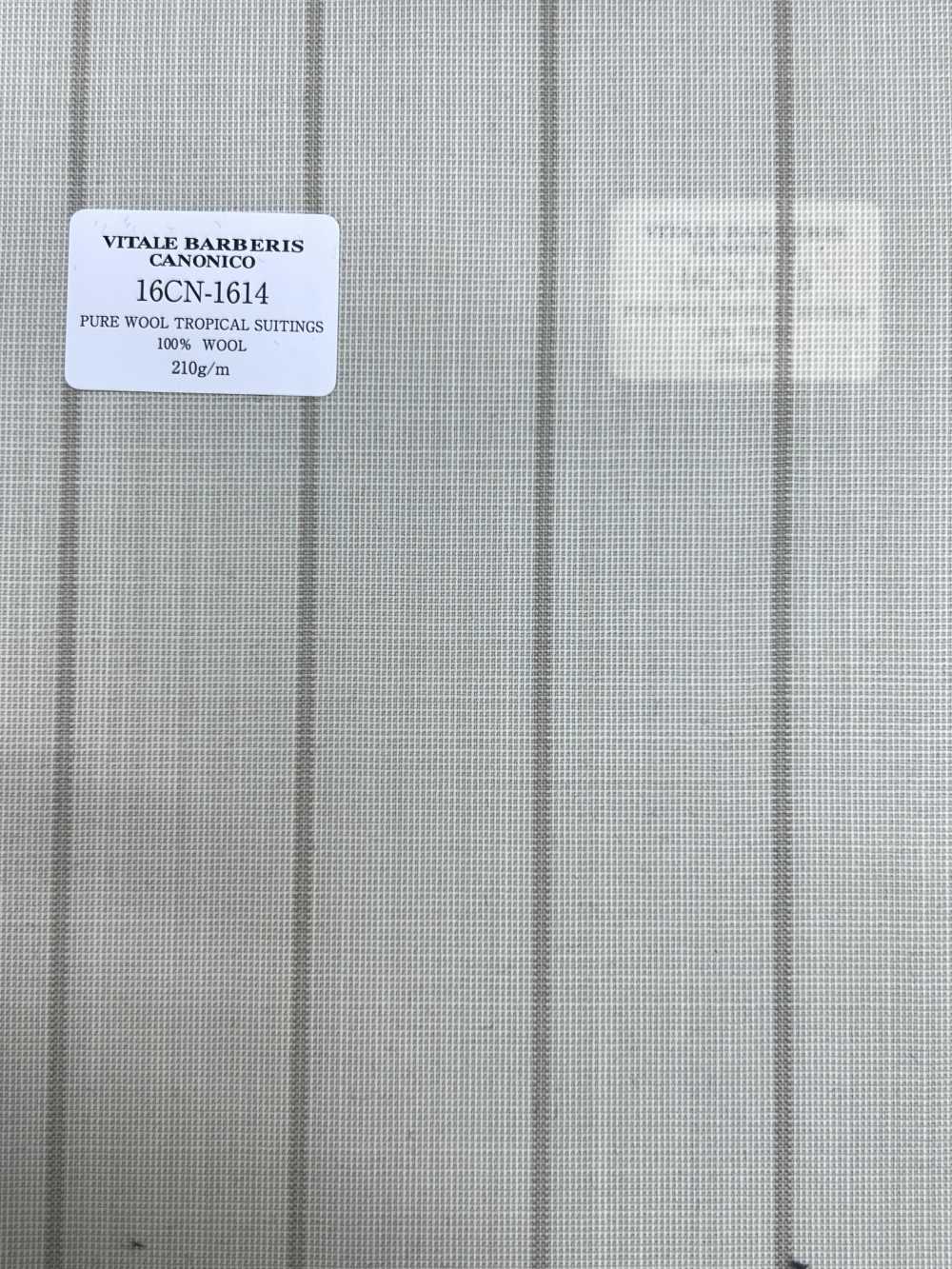 16CN1614 26SS VBC Vitale Barberis Canonico Trajes Tropicales De Pura Lana[Textil] CANÓNICO