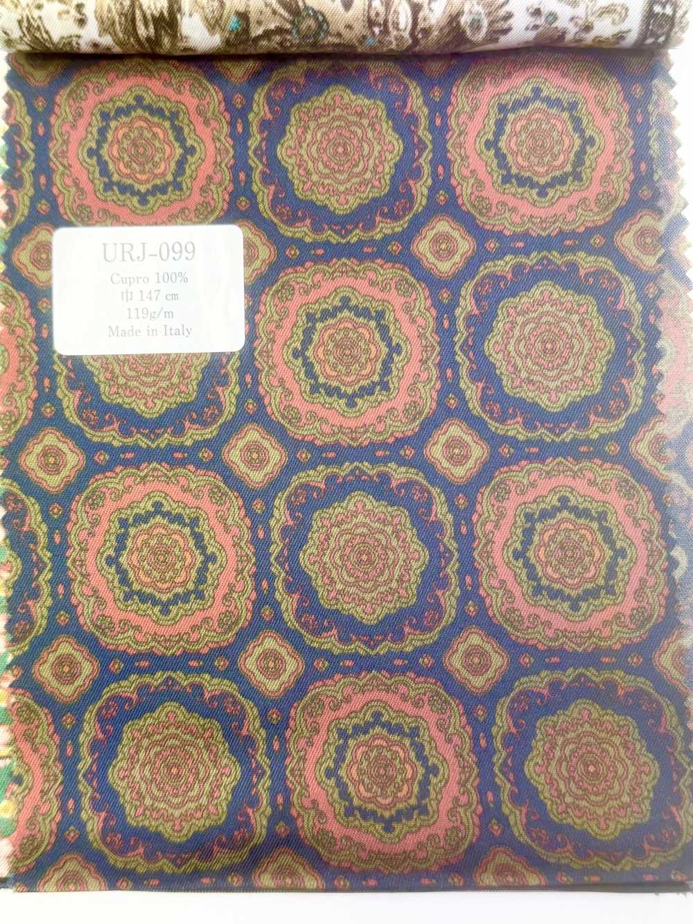 URJ-099 Fabricado En Italia Con 100% Cupro Y Forro Estampado Floral.[Recubrimiento] TCS