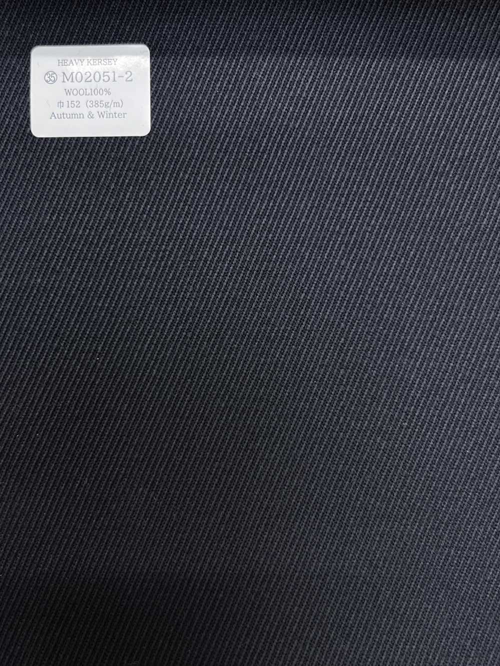 M02051-2 Línea Exclusiva KUNISHIMA1850 【KERSEY PESADO】 Azul Marino Sin Estampado[Textil] Compañía Kunishima Co., Ltd.