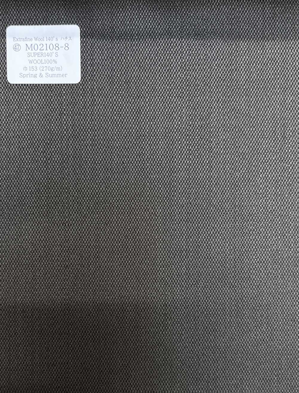 M02108-8 Línea Exclusiva KUNISHIMA1850 [Hachisu] Gris Cielo Carbón Oscuro/ Patrón Pequeño[Textil] Compañía Kunishima Co., Ltd.