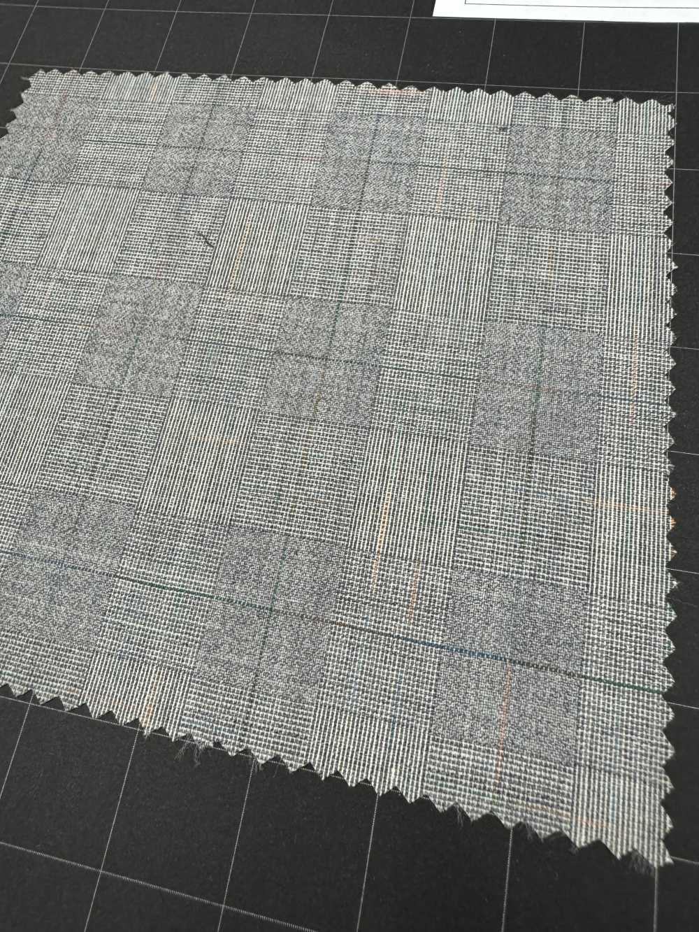 1AGA36-13 [Existencias Limitadas] Nikke Textile Super100's Kasuri Tropical Glen Check NIKKE