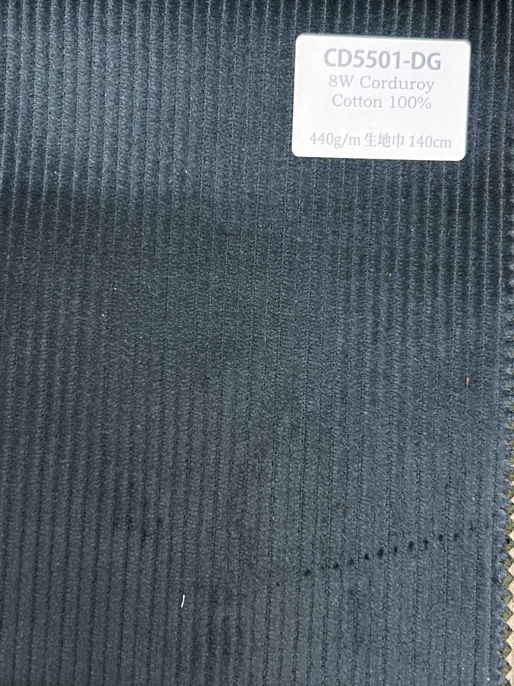 CD5501-DG Pana de 8W C100 verde oscuro[Textil] HOSOI SYOJI