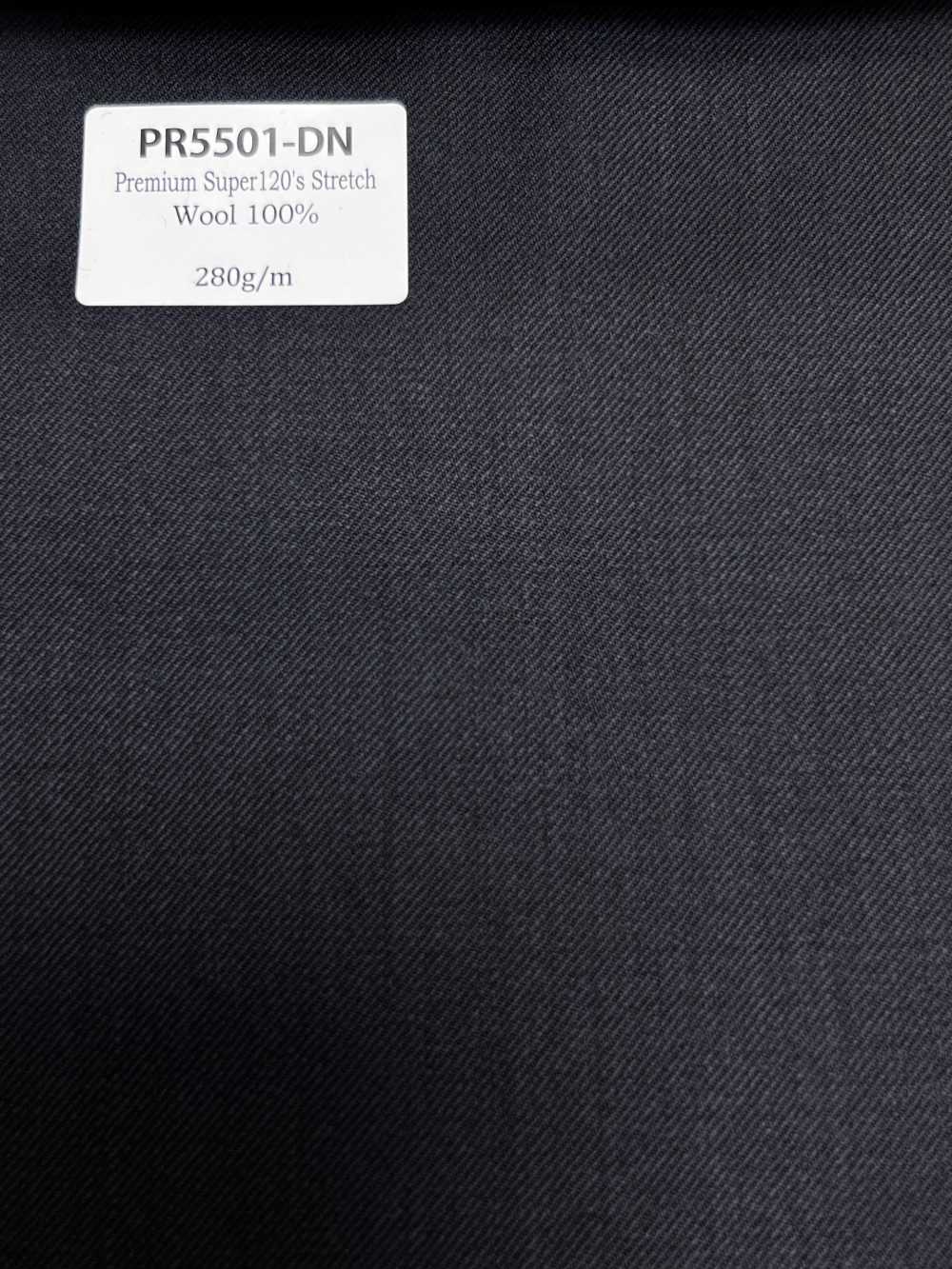 PR5501-DN Estándar Japonés Premium Super120's Elástico Sin Estampado Azul Marino Oscuro[Textil]