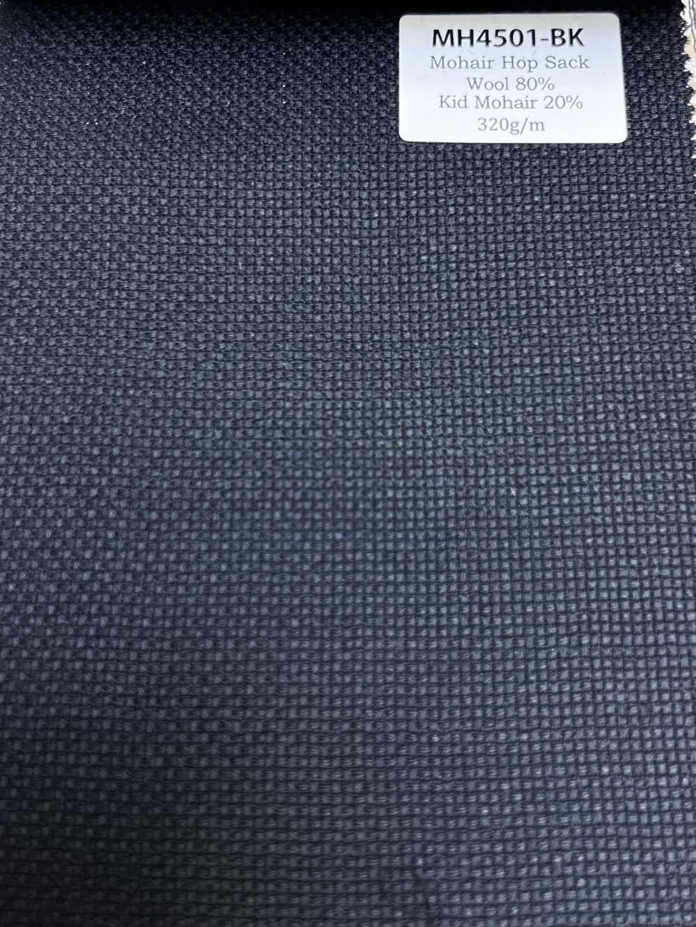 MH4501-BK Panamá de mohair estándar fabricado en Japón, negro[Textil]