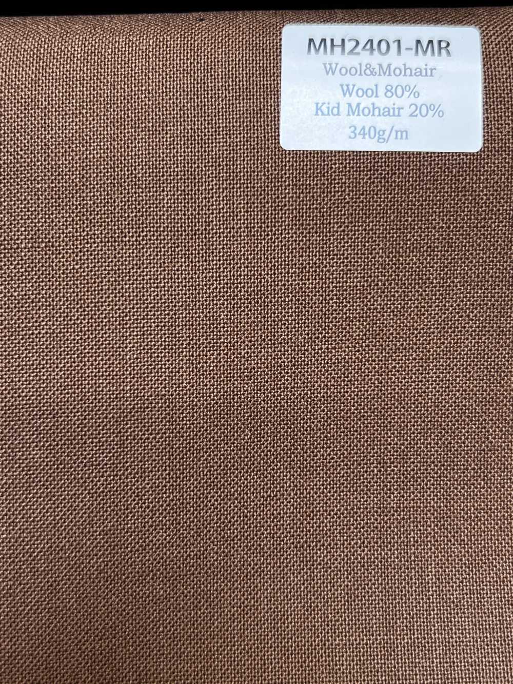 MH2401-MR Estándar Hecho en Japón Lana Mohair Peinada (Tonic Style) Granate[Textil]
