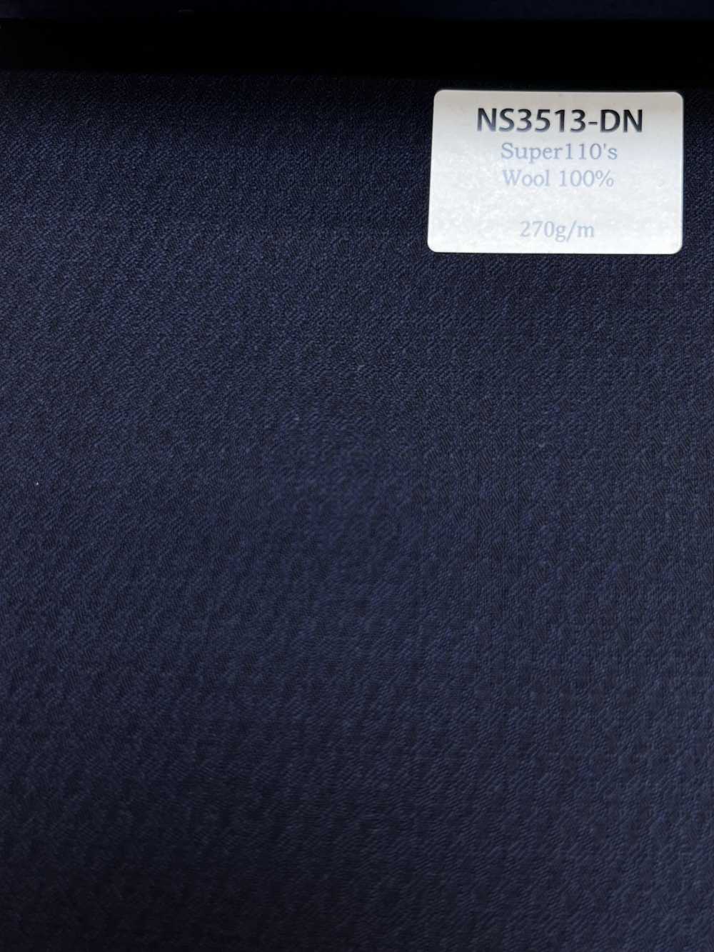 NS3513-DN Clásico nacional lana elástica Super110’s azul marino oscuro[Textil] HOSOI SYOJI