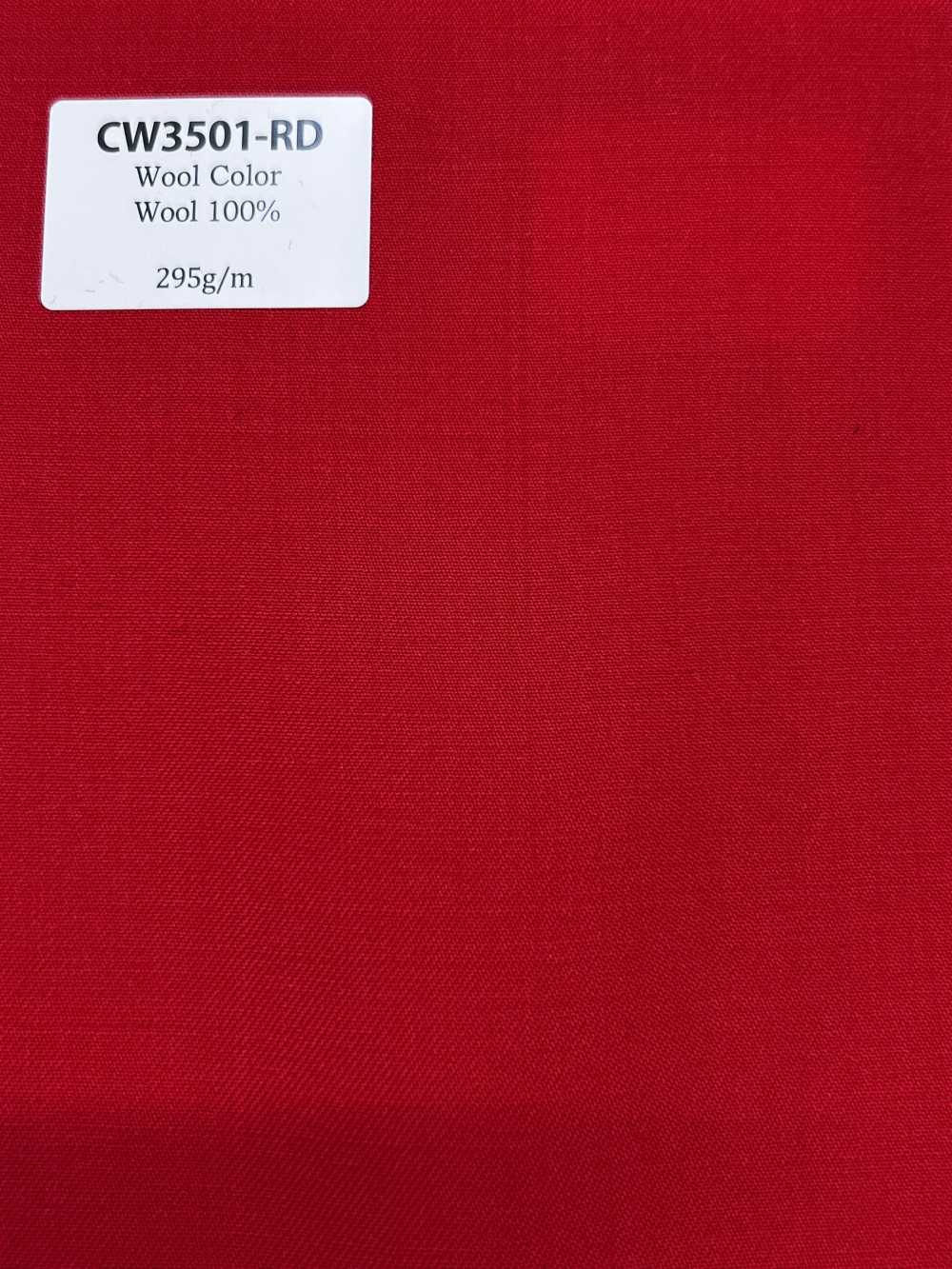 CW3501-RD Colección estándar de colores de lana fabricada en Japón Rojo[Textil] HOSOI SYOJI