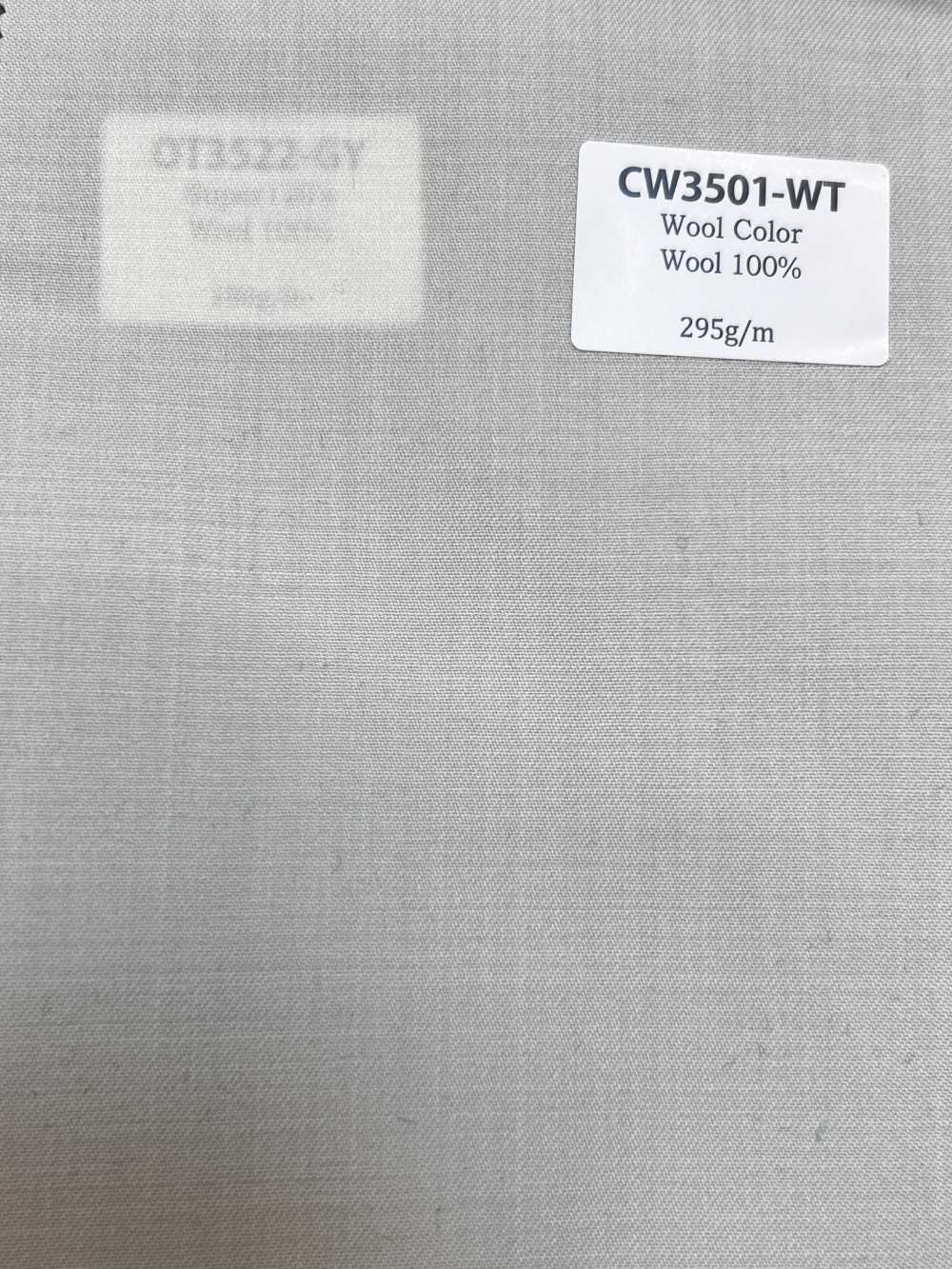 CW3501-WT Colección estándar de colores de lana fabricada en Japón blanco[Textil] HOSOI SYOJI