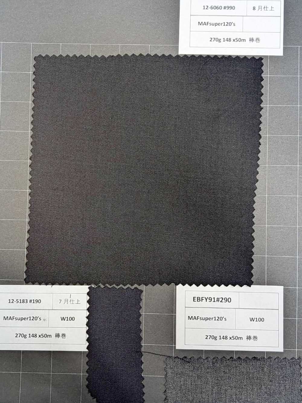 40B800-990 [Stock Limitado] Nikke Textile Textile MAFsuper120's Negro NIKKE