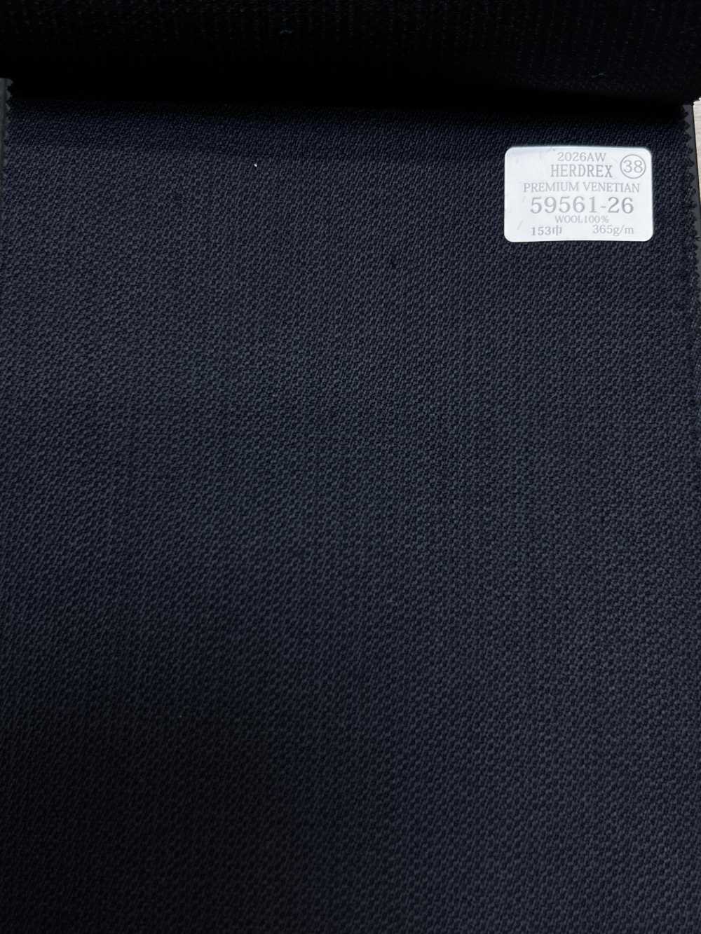 59561-26 26AW HERDREX [PREMIUM VENETIAN] Venetian Premium Azul Marino Sin Patrón[Textil] Compañía Kunishima Co., Ltd.