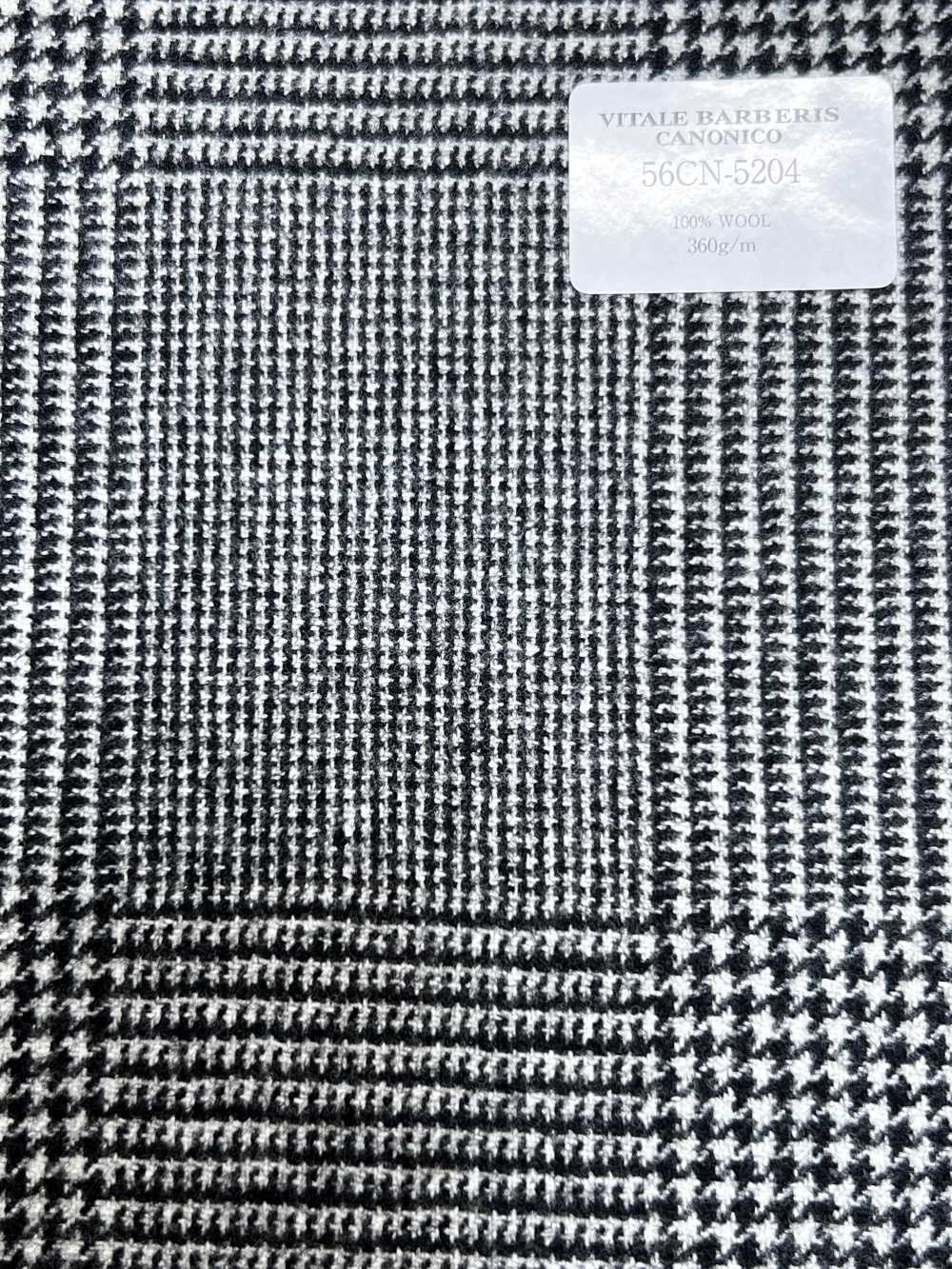 56CN5204 CANONICO (Canonico) flanela de lana original cuadro Glen[Textil] CANÓNICO