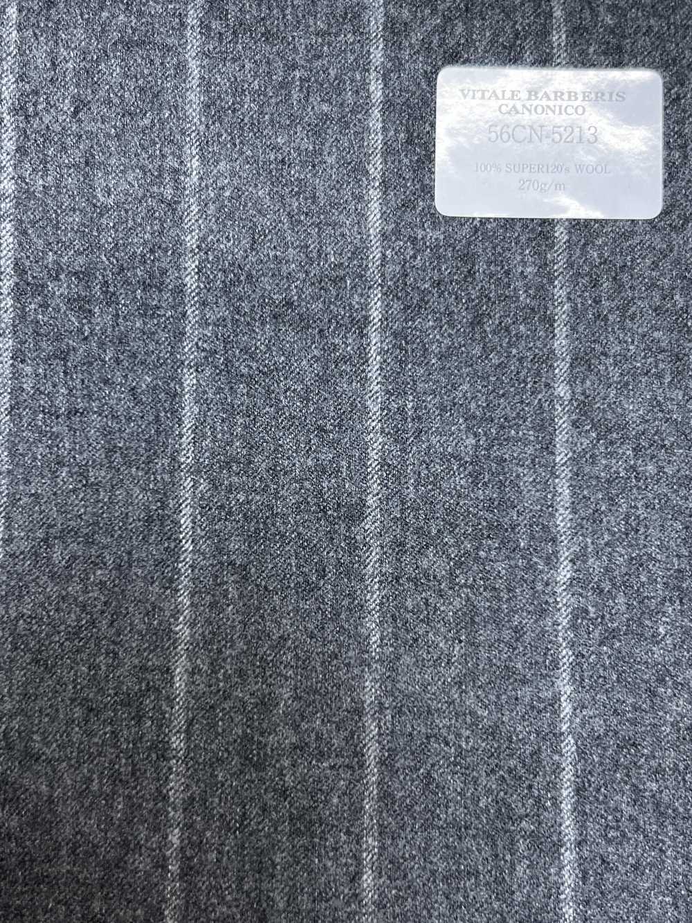 56CN5213 CANONICO (Canonico) Clásicos de franela raya gris claro[Textil] CANÓNICO