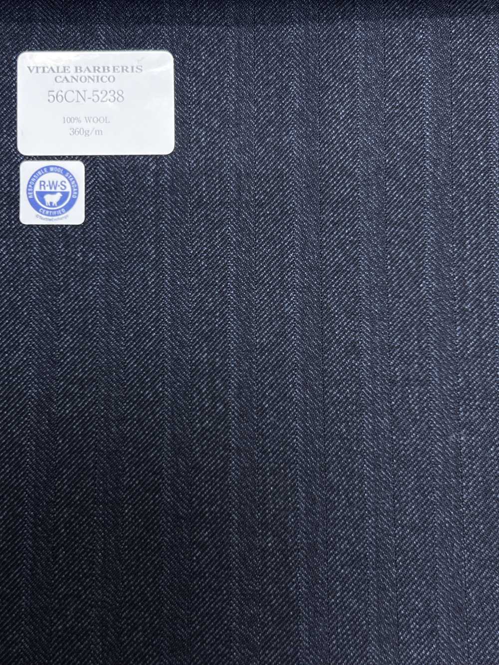 56CN5238 CANONICO RWS TEJIDO PEINADO TRADICIONAL 21 Rayas azul marino oscuro[Textil] CANÓNICO