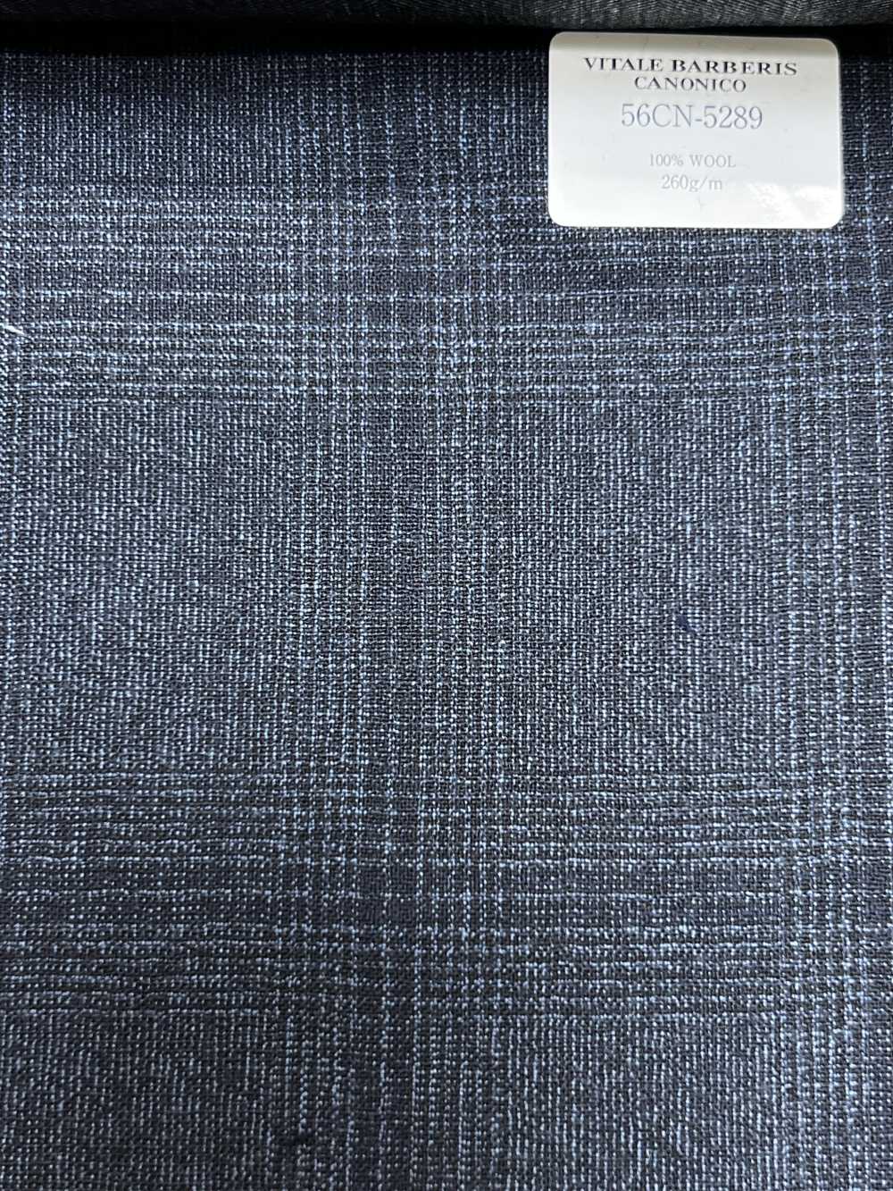 56CN5289 CANONICO tropical afieltrado cuadros Glen azul marino[Textil] CANÓNICO