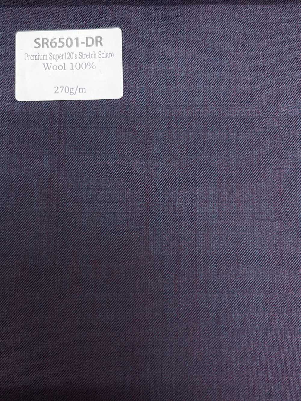 SR6501-DR Standard fabricado en Japón Premium Super120's de hilo único elástico Solaro rojo oscuro sin estampa[Textil] HOSOI SYOJI