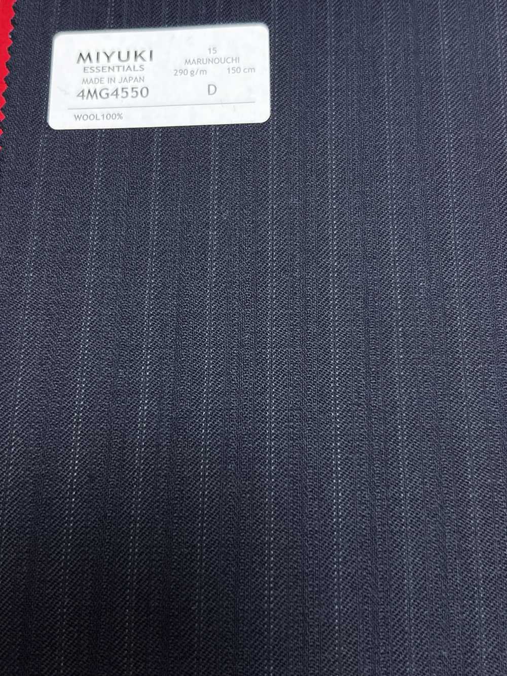 4MG4550 26AW MARUNOUCHI Sarga a rayas marino[Textil] Fábricas De Lana Miyuki