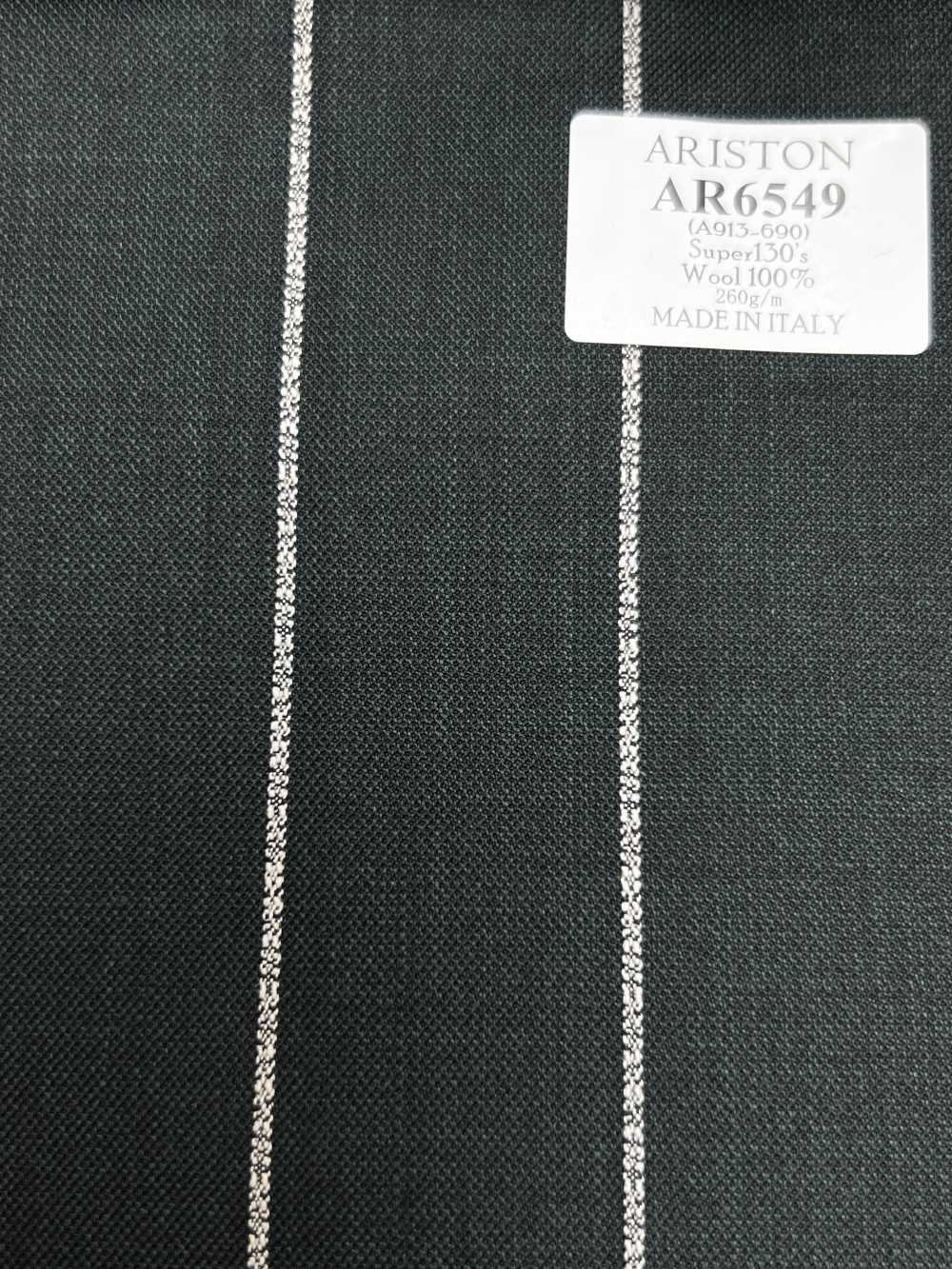 AR6549 ARISTON Super 130's rayas verdes y blancas[Textil] HOSOI SYOJI