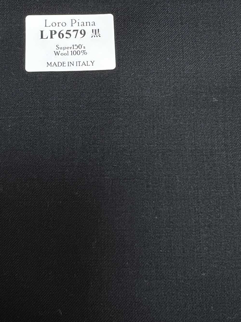LP6579 Loro Piana Super150's Negro liso[Tela] HOSOI SYOJI