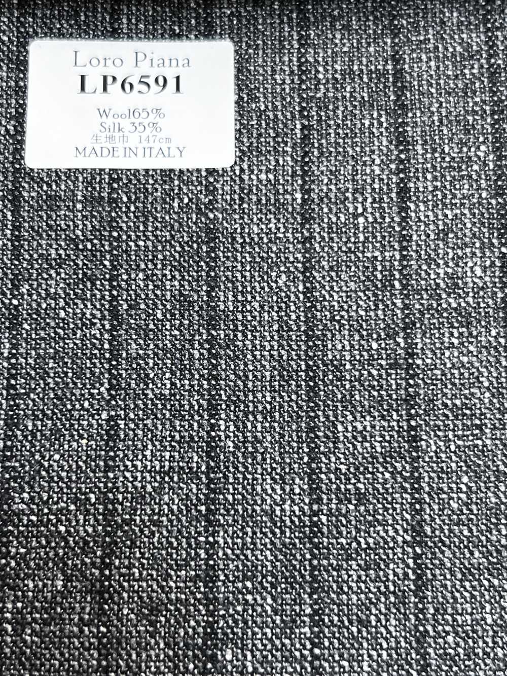 LP6591 Loro Piana a rayas grises[Textil] HOSOI SYOJI