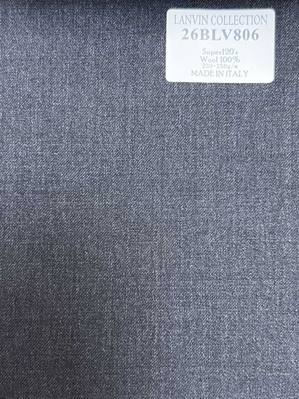 26BLV806 LANVIN COLLECTION Super120's gris liso[Textil] HOSOI SYOJI