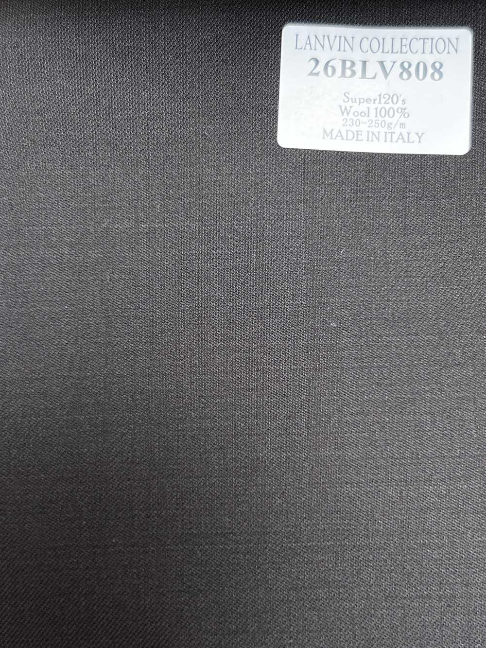 26BLV808 LANVIN COLLECTION Super120's marrón liso[Textil] HOSOI SYOJI
