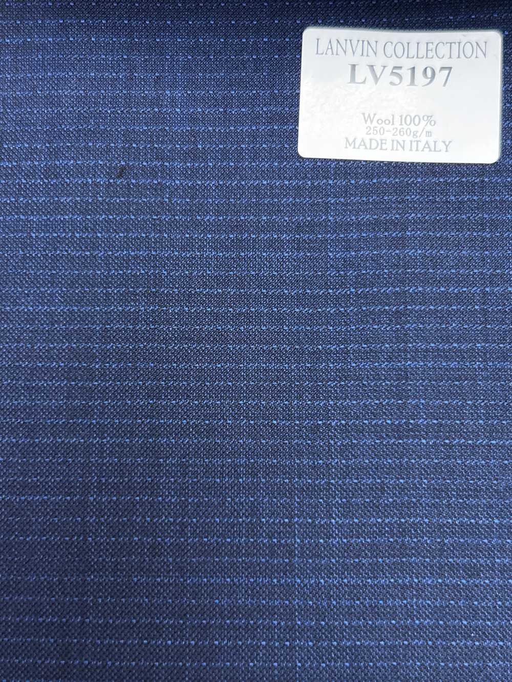 LV5197 LANVIN COLLECTION Rayas horizontales azul marino[Textil] HOSOI SYOJI