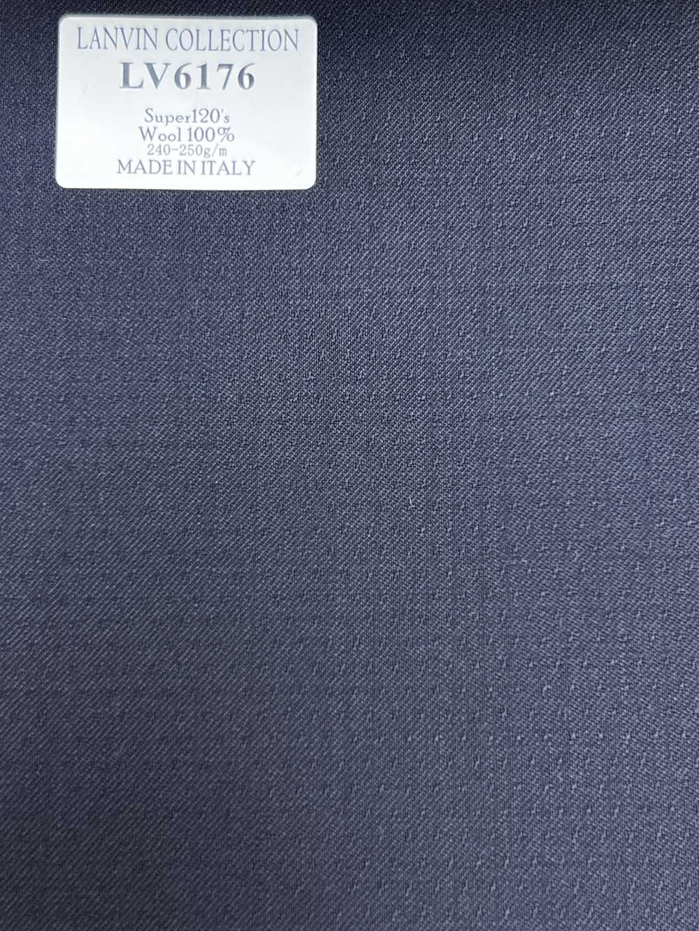 LV6176 LANVIN COLLECTION Super120's Puntos azul marino oscuro[Textil] HOSOI SYOJI