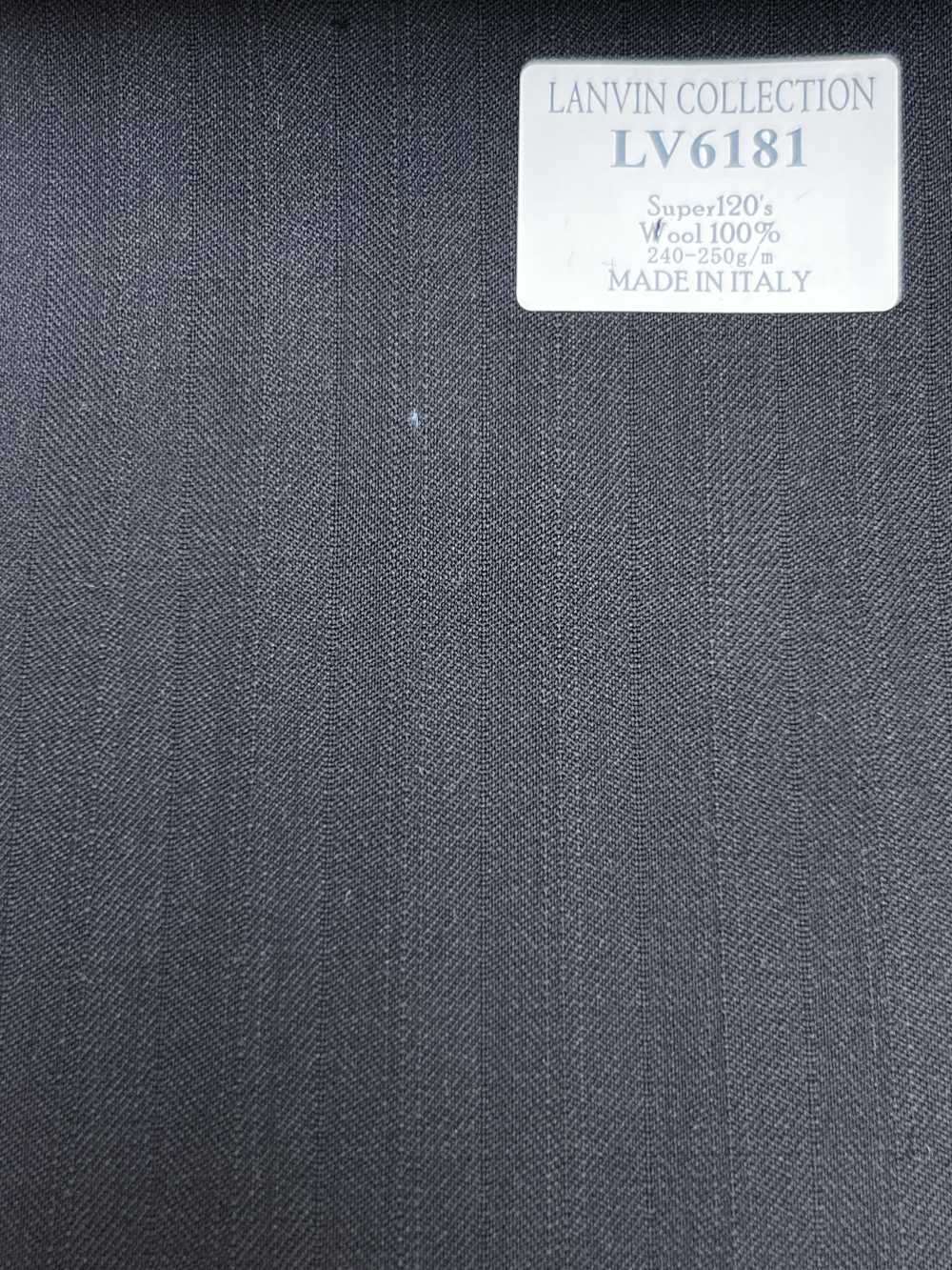 LV6181 LANVIN COLLECTION Raya negra Super 120's[Tela] HOSOI SYOJI