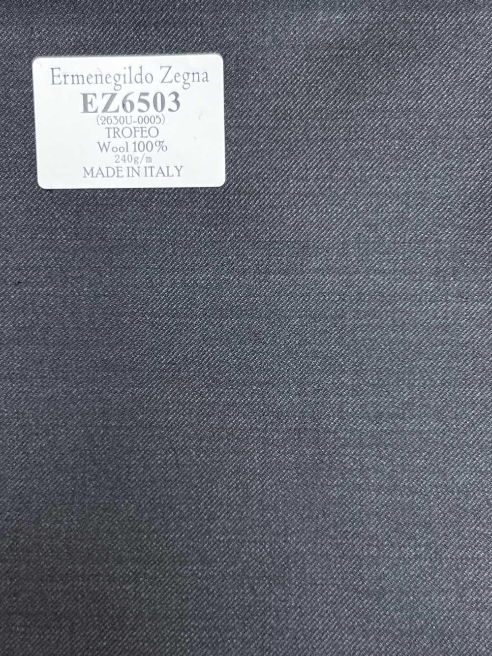 EZ6503 Ermenegildo Zegna TROFEO liso gris oscuro[Tela] HOSOI SYOJI
