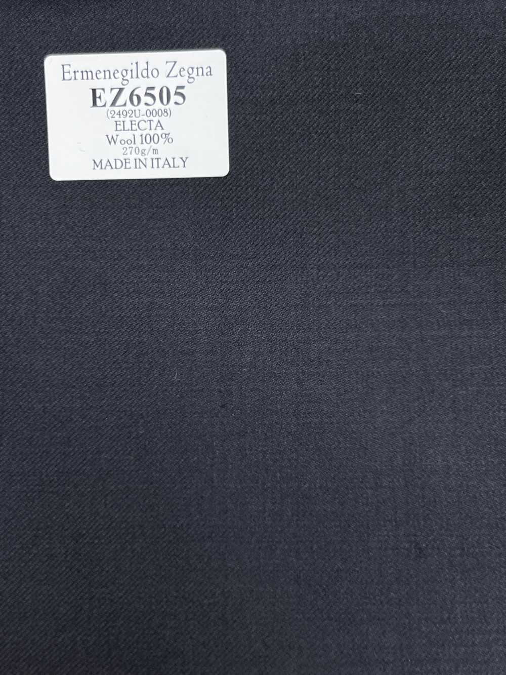 EZ6505 Ermenegildo Zegna ELECTA negro liso[Tela] HOSOI SYOJI