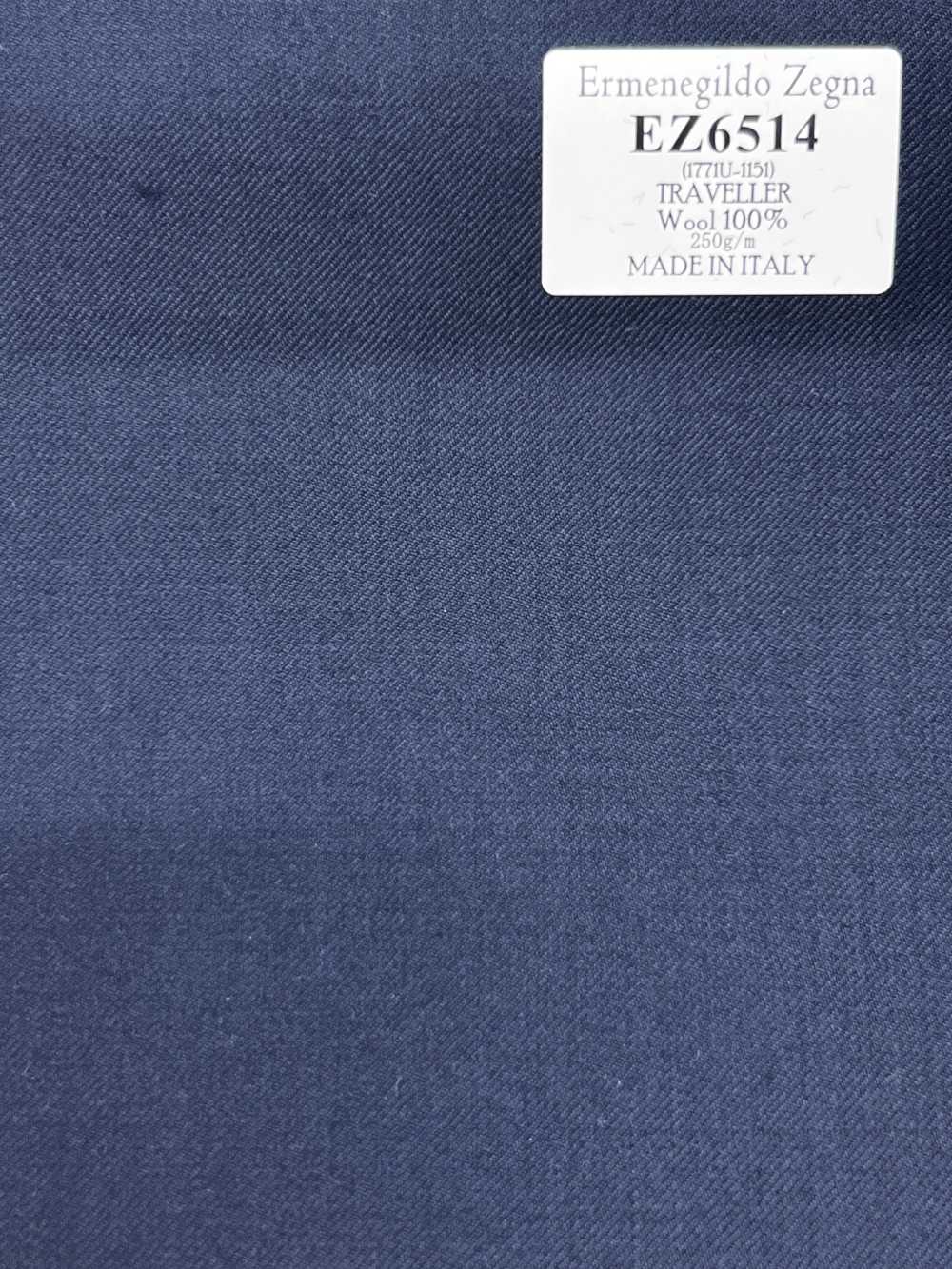 EZ6514 Ermenegildo Zegna TRAVELLER azul marino liso[Tela] HOSOI SYOJI