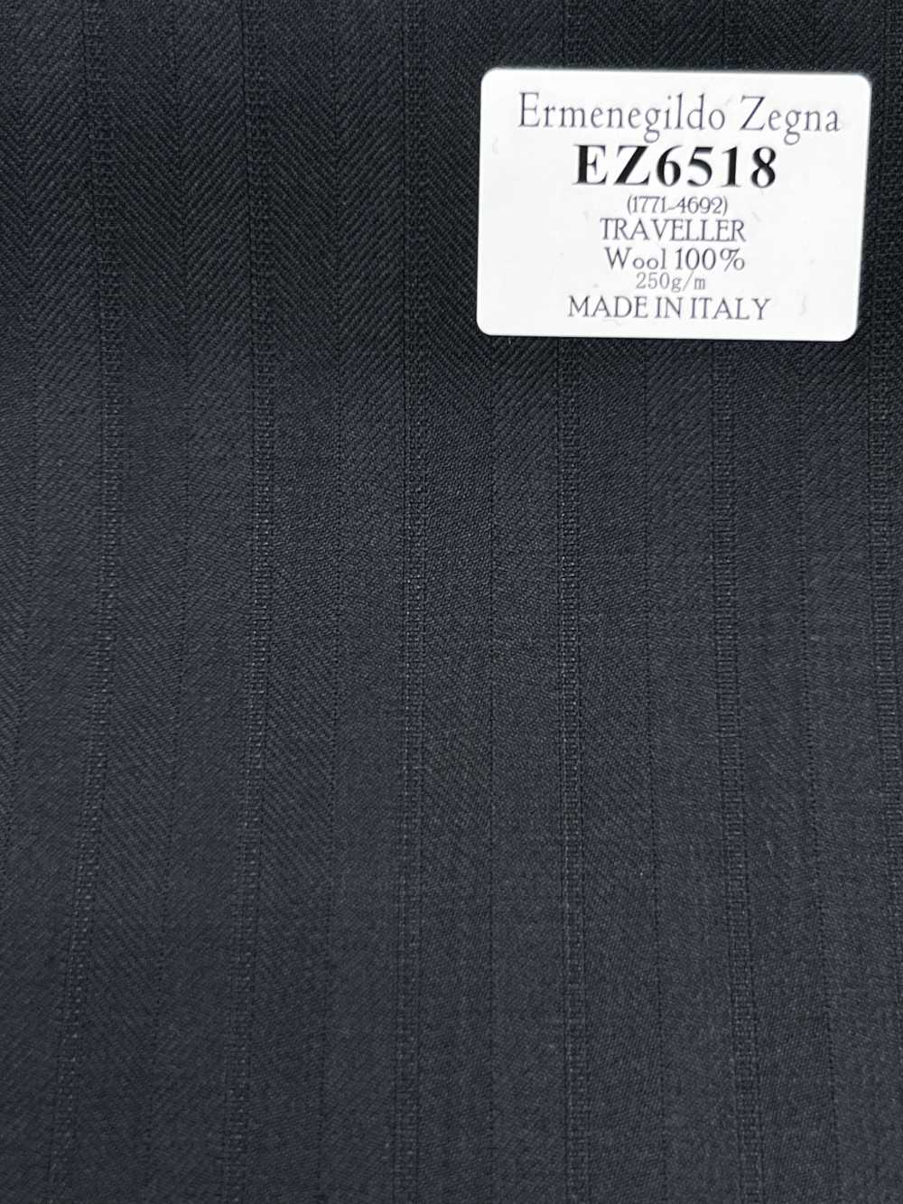 EZ6518 Ermenegildo Zegna TRAVELLER Rayas verde oscuro[Tela] HOSOI SYOJI