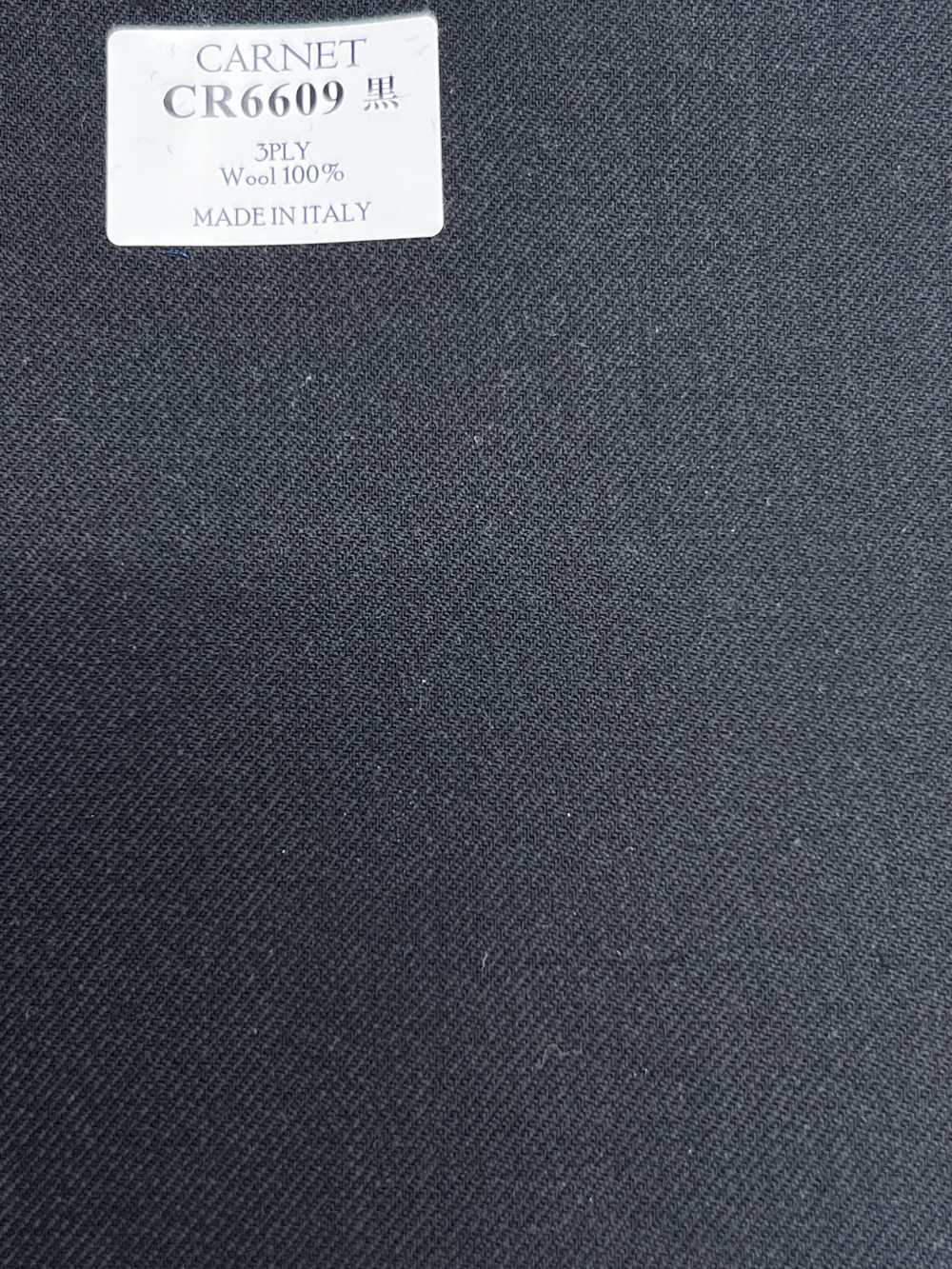 CR6609 CARNET 3 capas negro liso[Tela] HOSOI SYOJI