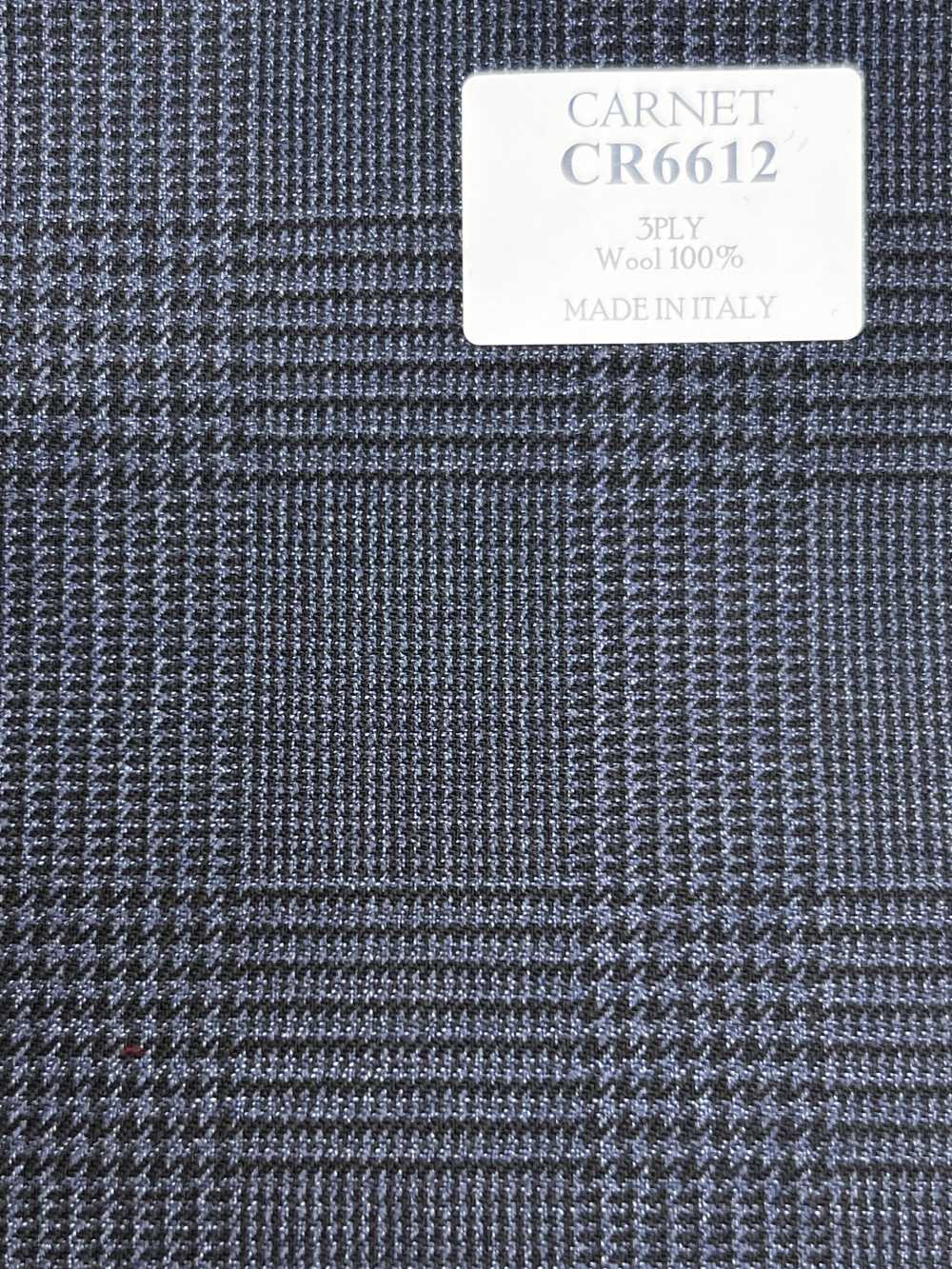 CR6612 CARNET de 3 cabos cuadro Glen azul marino[Tela] HOSOI SYOJI