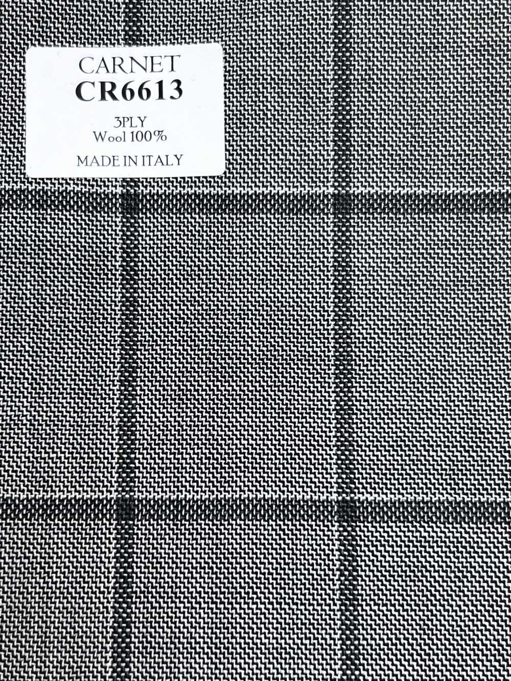 CR6613 CARNET de 3 cabos cuadro gris claro[Tela] HOSOI SYOJI