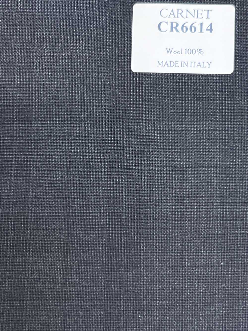 CR6614 CARNET 3 cabos cuadros gris oscuro[Tela] HOSOI SYOJI