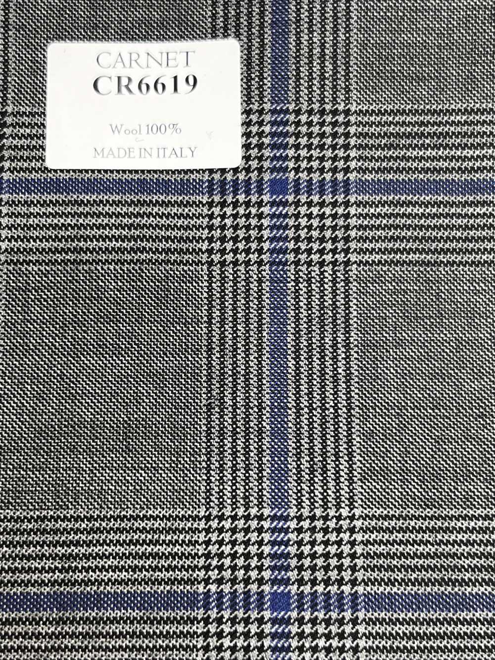 CR6619 CARNET Cuadros gris y azul[Tela] HOSOI SYOJI