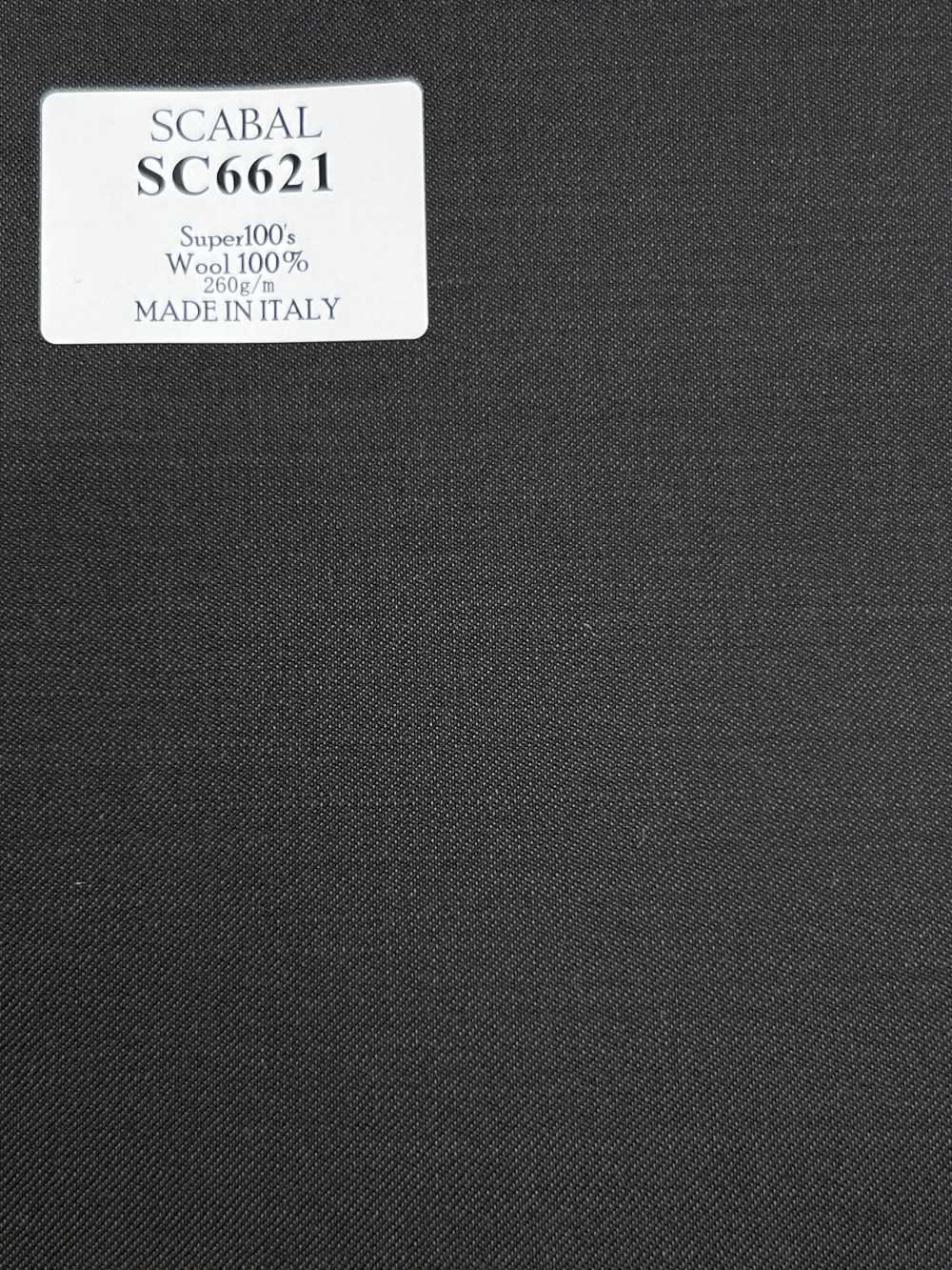 SC6621 SCABAL Super120'S Marrón liso[Textil] HOSOI SYOJI