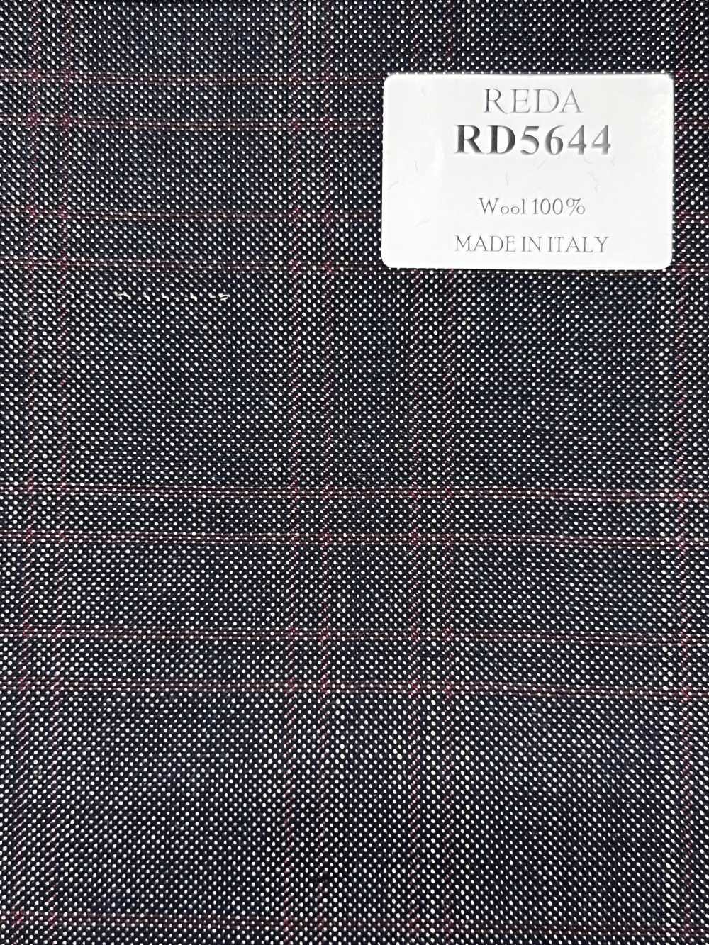 RD5644 REDA Cuadro azul marino × rojo[Textil] HOSOI SYOJI