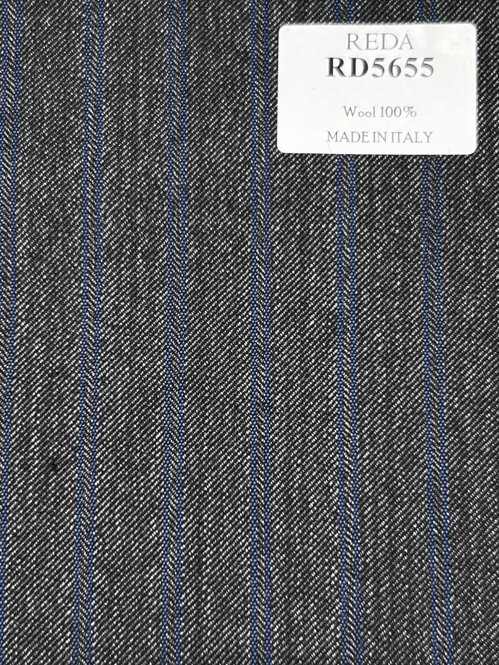 RD5655 REDA Gris × Raya azul[Textil] HOSOI SYOJI