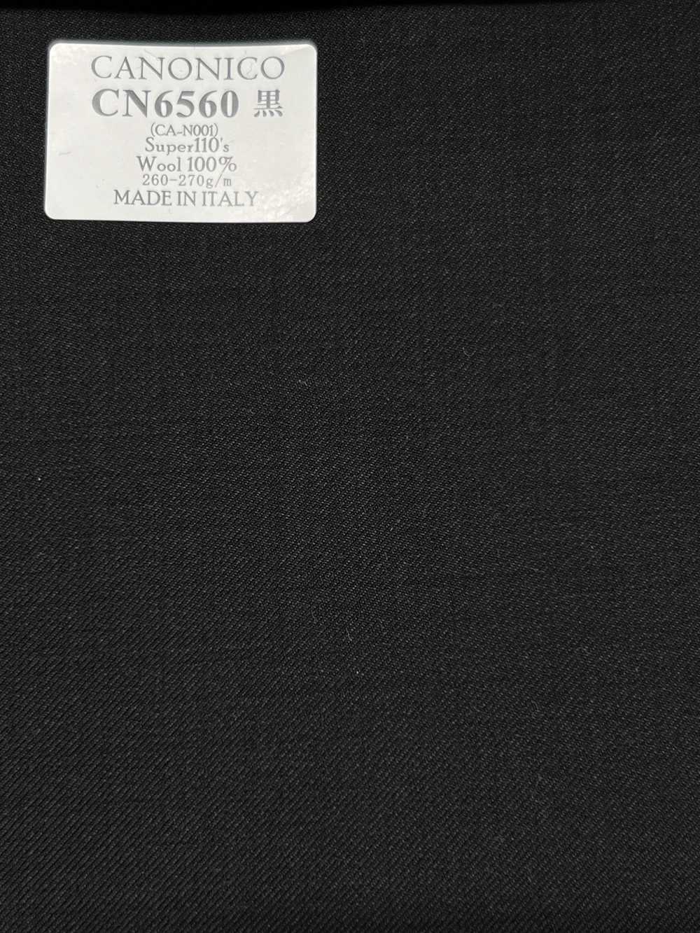 CN6560 CANONICO Super110's negro liso[Textil] HOSOI SYOJI