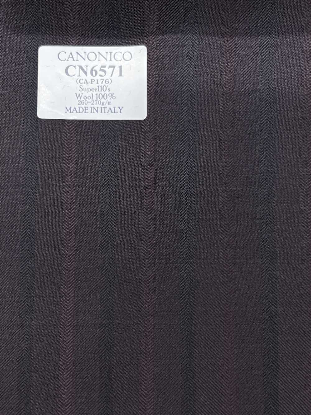 CN6571 CANONICO Super 110's raya burdeos[Tela] HOSOI SYOJI