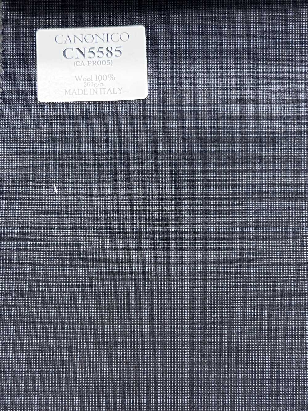 CN5585 CANONICO Super110's cuadro azul marino[Textil] HOSOI SYOJI
