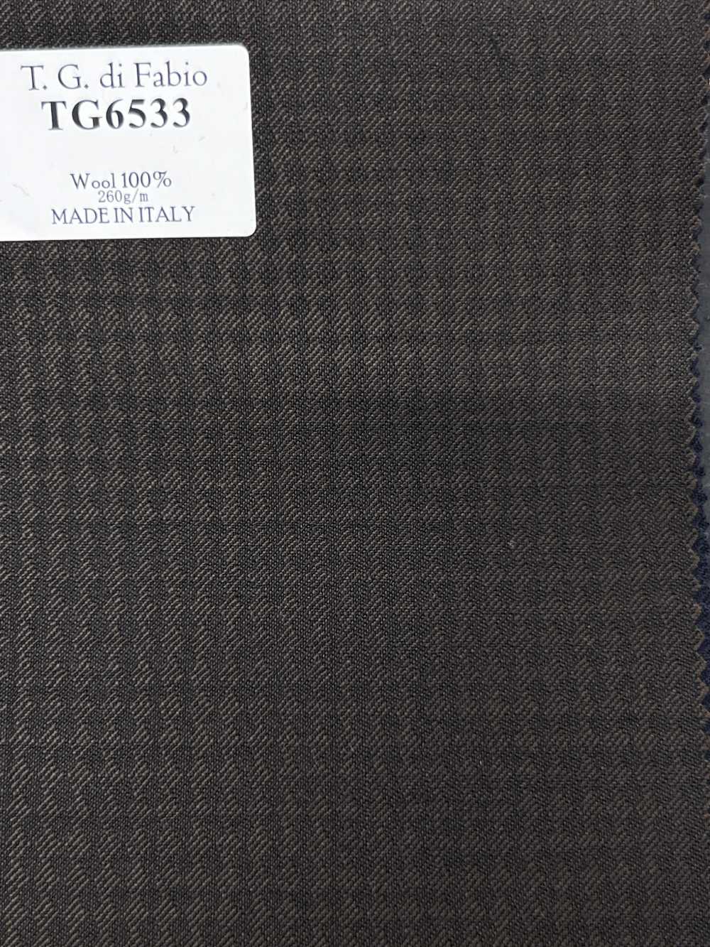 TG6533 T.G Di FABIO Patrón de rombos marrones[Textil] HOSOI SYOJI